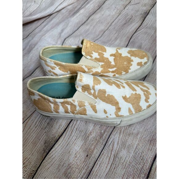 Seavees Baja Platform Mulholland Cowhide Slip-On Sneakers Size - Picture 6 of 13